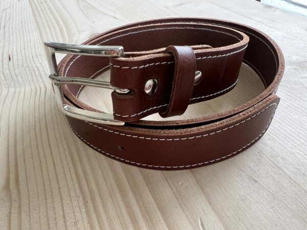 Ceinture en cuir - Boucle classique 30mm – Image 2